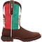 Durango Men's Mexico Flag Western Boot, 6.5 W, Steel Toe, 11 in H, Sandy Brown, DDB0431 DDB0431 - alternate 6